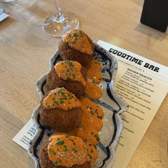 Goodtime Bar - Arancini - Wine Bars Near Me - San Jose, California