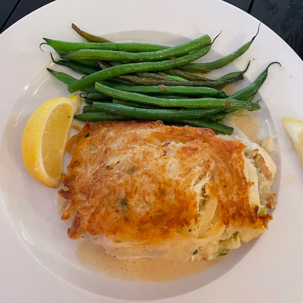 The Snapper Inn - Potato crusted cod - New American Near Me - Oakdale, New York The Snapper Inn - Potato crusted cod - New American Near Me - Oakdale, New York