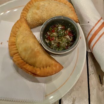 Cafe La Trova - Sweet Corn & Chicken Empanadas - Cocktail Bars Near Me - Miami, Florida