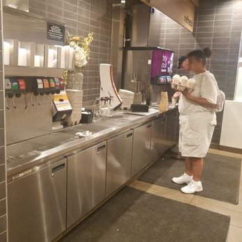 McDonald's - Ketchup was spilled and left. No one cleaned anything. Notice in the pictures that this place was not busy. No excuse for not cleaning up. - Fast Food Near Me - camden, New Jersey
