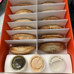 Nosh Empanadas - Empanada 12 pack with three sauces