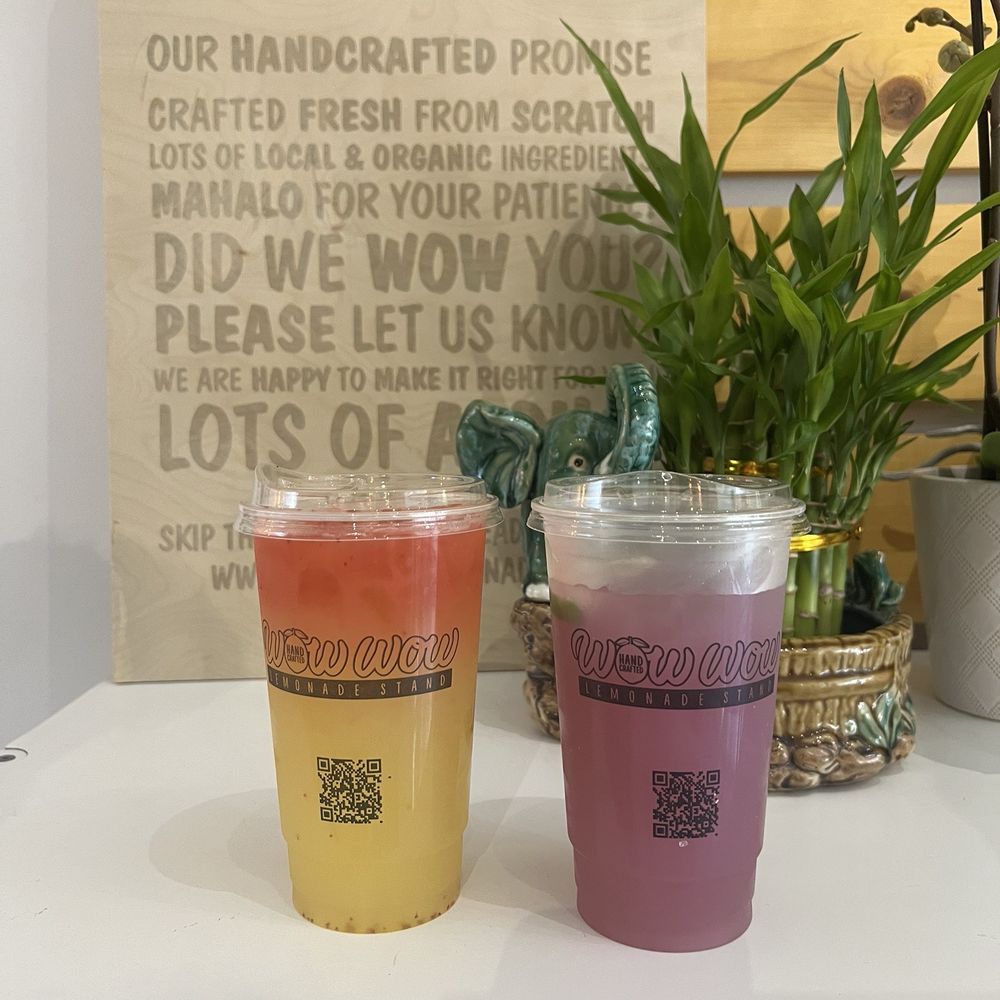 Wow Wow Hawaiian Lemonade - Berkeley - Passion strawberry lemonade, butterfly pea flower lemonade - Acai Bowls Near Me - Berkeley, California Wow Wow Hawaiian Lemonade - Berkeley - Passion strawberry lemonade, butterfly pea flower lemonade - Acai Bowls Near Me - Berkeley, California