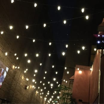Far Bar - Cute patio lights! - Asian Fusion Near Me - Los Angeles, California