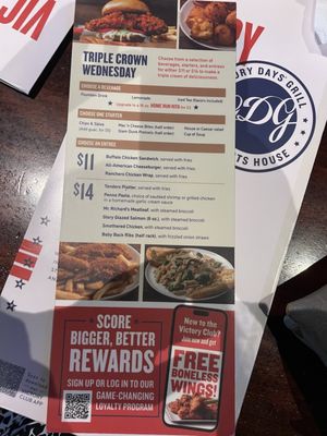 Menu photo 2 Glory Days Grill Brandon, FL Menu photo 2 Glory Days Grill Brandon, FL