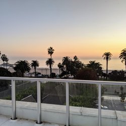 Chelsea Santa Monica by Greystar - View from the rooftop. There's nice comfortable seating up there, along with a fire pit and bbq