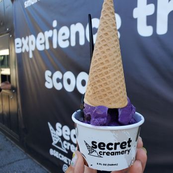 Secret Creamery - Ube Brownie FTW - Ice Cream & Frozen Yogurt Near Me - Las Vegas, Nevada Secret Creamery - Ube Brownie FTW - Ice Cream & Frozen Yogurt Near Me - Las Vegas, Nevada