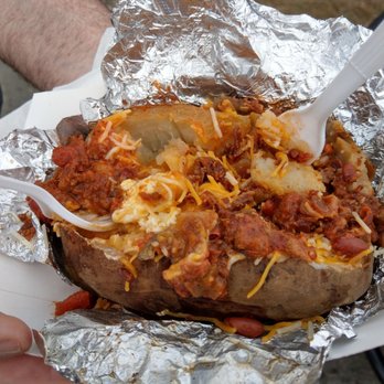 The Big E - Baked potato from the Connecticut house - Stadiums & Arenas Near Me - West Springfield, Massachusetts