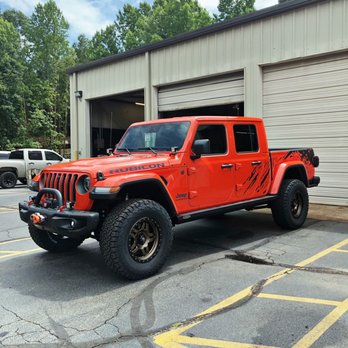 GA JeepTech - Mopar 2" Lift, 35" BFG All Terrain, Fuel Anza Wheels - Auto Repair Near Me - Cumming, Georgia