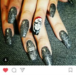 Nail Junkies - Hand painted