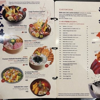 Hana Don - Menu as of Jan 2026 - Japanese Near Me - Markham, Ontario Hana Don - Menu as of Jan 2026 - Japanese Near Me - Markham, Ontario