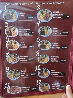 Menu photo 2 Ali Baba Turkish Grill Edmonton, AB