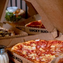 user provided Lucky Slice Pizza - Logan photo