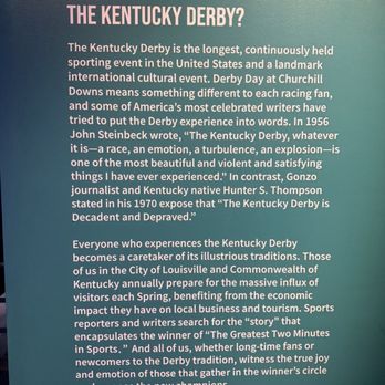 Kentucky Derby Museum - Museums Near Me - Louisville, Kentucky