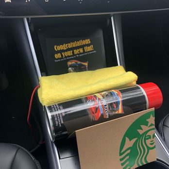 AcutintPro - Thoughtful Thank you gifts left inside car. - Car Window Tinting Near Me - Upland, California
