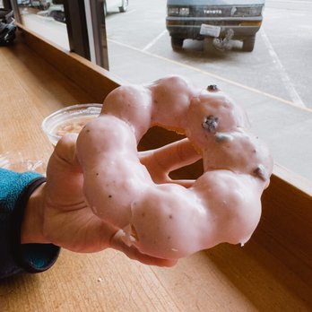 Olympia Coffee - Lavender Mochi Donut - Coffee Roasteries Near Me - Olympia, Washington Olympia Coffee - Lavender Mochi Donut - Coffee Roasteries Near Me - Olympia, Washington