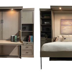 Comfort Zone Sleep Gallery - The Ryland Vertical Desk Bed.