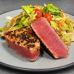 Sharky’s - Ahi Tuna Salad at Sharky's NSB on Flagler Avenue in New Smyrna Beach Florida