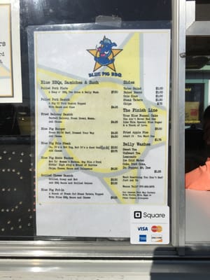 Menu photo 2 Blue Pig BBQ Pine Bluff, AR Menu photo 2 Blue Pig BBQ Pine Bluff, AR