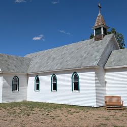 Wyoming Territorial Prison - Frontier church