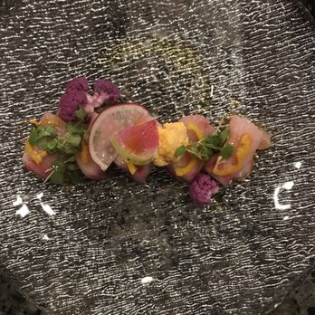 Sushi Mon - Yellowtail Crudo - Japanese Near Me - Raleigh, North Carolina