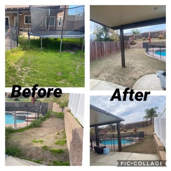 Jesse's Junk Removal - Weed and grass clean up and removal of trampoline. - Junk Removal & Hauling Near Me Jesse's Junk Removal - Weed and grass clean up and removal of trampoline. - Junk Removal & Hauling Near Me