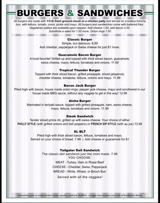 Menu photo 5 Tailgaters Bar & Grill Selah, WA Menu photo 5 Tailgaters Bar & Grill Selah, WA
