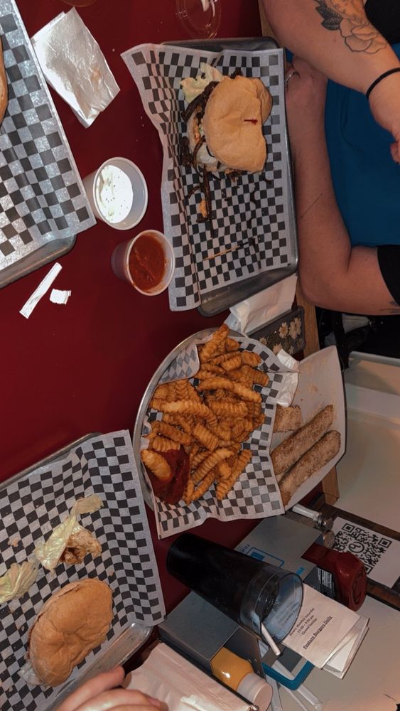 Food from JAG Beer Burger Bowery