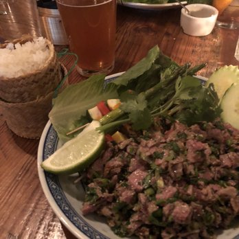 Bida Manda - Beef Larb - Laotian Near Me - Raleigh, North Carolina