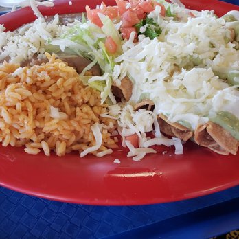 El Azteca - Chicken flautas - Mexican Near Me - Minot, North Dakota