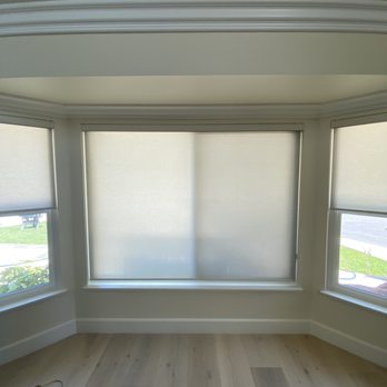 A Blinds - Living room - Vicuna single shade. - Shutters Near Me - Buena Park, California