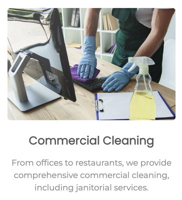 Post Construction/Commercial Cleaning - Keep your business spotless and welcoming for customers and employees alike. B & I Trusted Cleaners, call 5086676448.