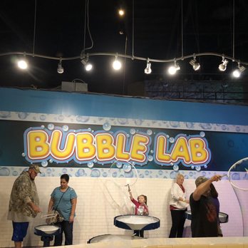 WonderWorks - The bubble lab will entertain children and almost 40-year-old men (like my cousin on the far right). - Amusement Parks Near Me - Pigeon Forge, Tennessee WonderWorks - The bubble lab will entertain children and almost 40-year-old men (like my cousin on the far right). - Amusement Parks Near Me - Pigeon Forge, Tennessee