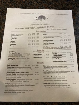 Menu photo 3 Harvest Moon Caterers Chestnut Ridge, NY