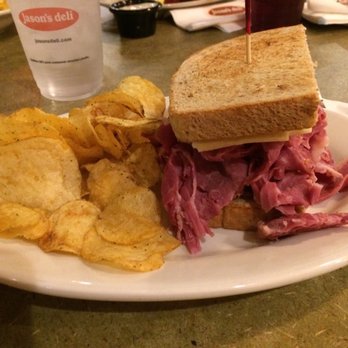 Jason's Deli - 1/2 The New York yankee and chips - Delis Near Me - East Peoria, Illinois Jason's Deli - 1/2 The New York yankee and chips - Delis Near Me - East Peoria, Illinois