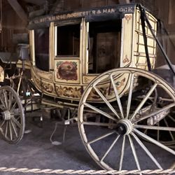 National Cowboy & Western Heritage Museum - An original stagecoach