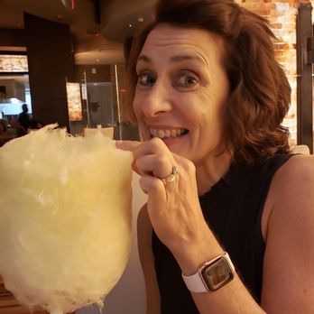 David Burke Prime - Spoiler alert! Pina Colada cotton candy - Steakhouses Near Me - Mashantucket, Connecticut