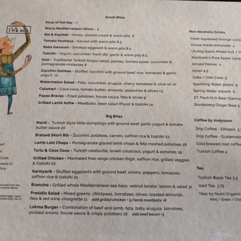 Lokma - Dinner menu 8/10/19 - Mediterranean Near Me - San Francisco, California Lokma - Dinner menu 8/10/19 - Mediterranean Near Me - San Francisco, California