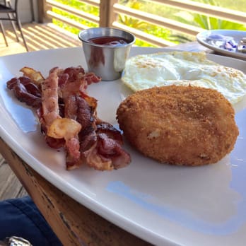 Coastal Kitchen - Sunrise Breakfast with potato pancake - Seafood Near Me - Saint Simons Island, Georgia