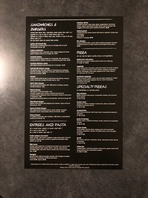Menu photo 8 The Uptown on Main Frisco, CO
