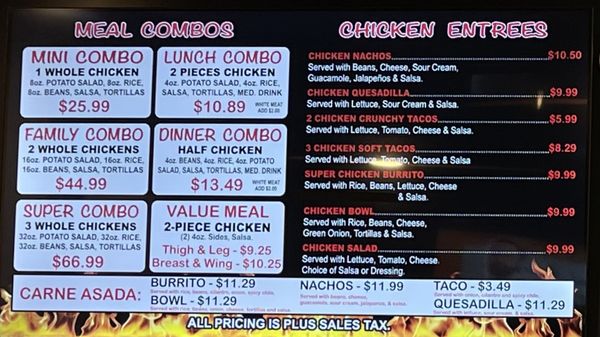 Menu photo 1 Juan's Rotisserie Chicken San Jacinto, CA Menu photo 1 Juan's Rotisserie Chicken San Jacinto, CA