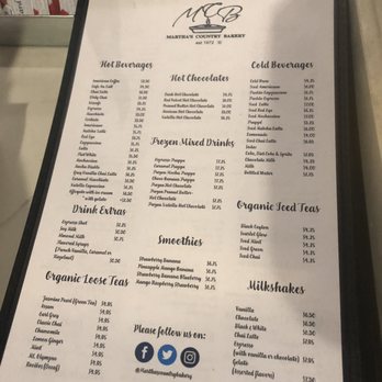 Martha's Country Bakery - Menu - Coffee & Tea Near Me - Brooklyn, New York Martha's Country Bakery - Menu - Coffee & Tea Near Me - Brooklyn, New York