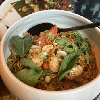 Wayan - Lobster noodle.  These noodles were delicious... - Indonesian Near Me - New York, New York