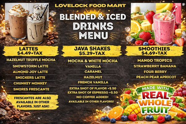 Menu photo 1 Lovelock Food Mart Lovelock, NV Menu photo 1 Lovelock Food Mart Lovelock, NV