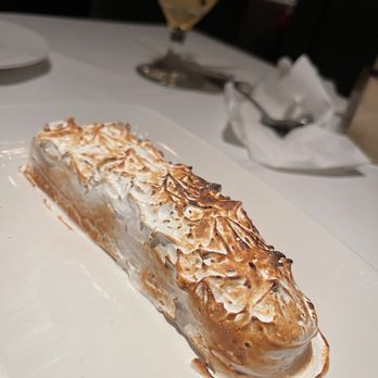 Perry's Steakhouse & Grille - Champions - Lemon Bar flamed at the table. Like lemon curd smothered on shortbread and covered with toasted meringue. - Steakhouses Near Me - Houston, Texas