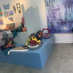 Creative Growth Art Center - Fiber arts.
