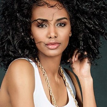 Tracy Saunders Makeup - black model in white tank top - Makeup Artists Near Me - Seattle, Washington Tracy Saunders Makeup - black model in white tank top - Makeup Artists Near Me - Seattle, Washington