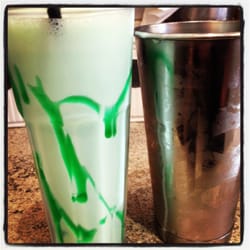 Bayside Cafe - Lime malted milkshake
