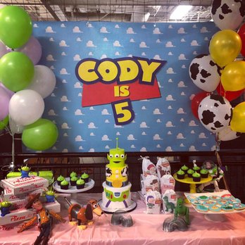 Sky Zone Trampoline Park - mezzanine birthday setup - Trampoline Parks Near Me - Van Nuys, California