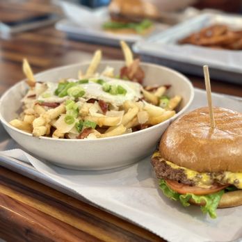 Basic Burger - Loaded Moo Fries & Basic Cheeseburger - Burgers Near Me - Arlington, Virginia Basic Burger - Loaded Moo Fries & Basic Cheeseburger - Burgers Near Me - Arlington, Virginia