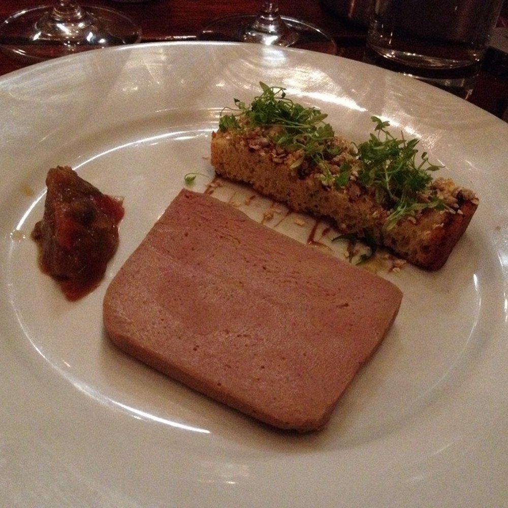 Field - Duck liver pate with toasted brioche dusted with granola - Scottish Near Me - Edinburgh, EDH